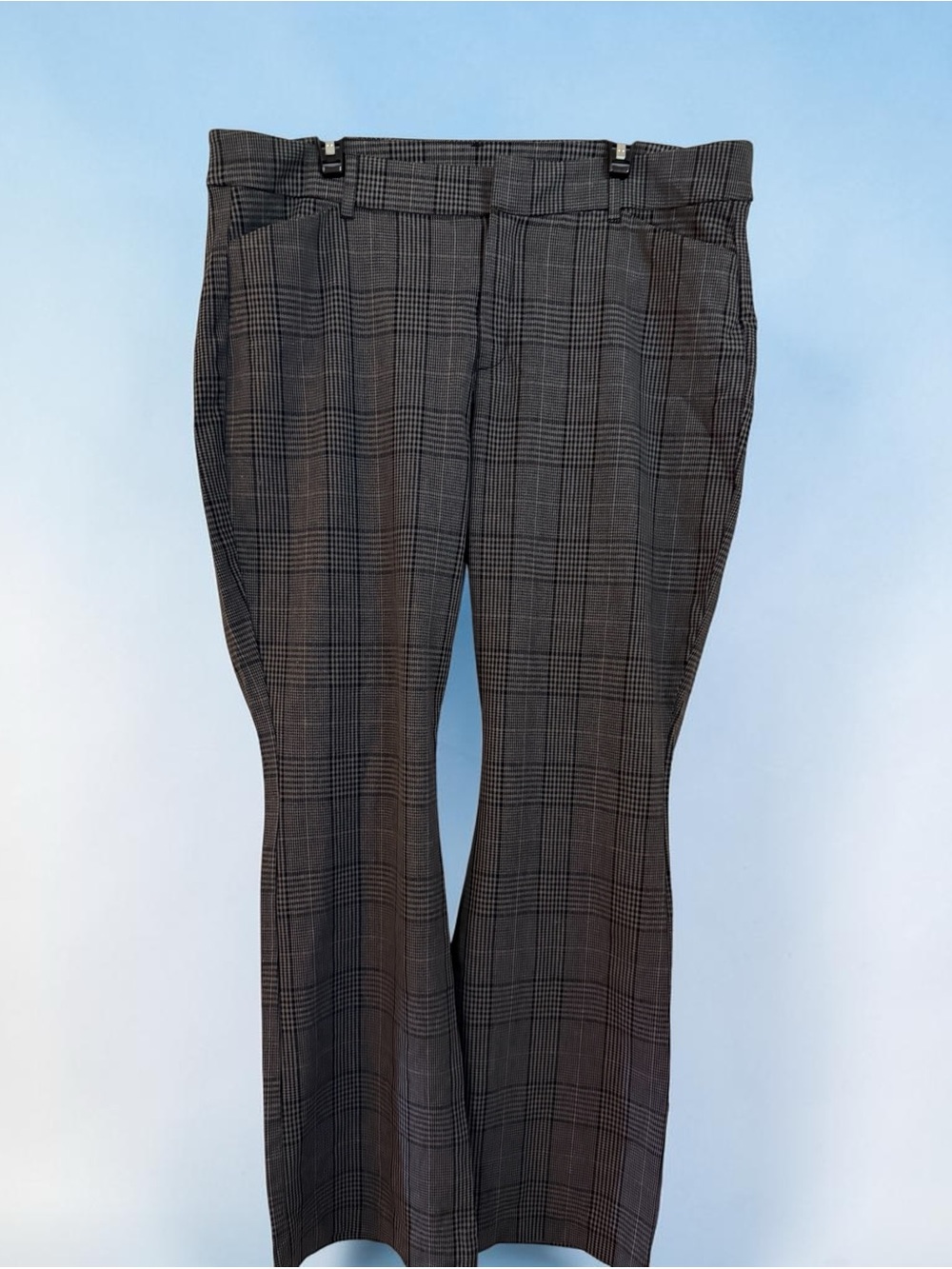 Old Navy Glen Plaid Pixie Flare Pants